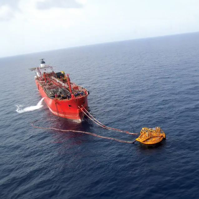 Polyamide Double Braided Marine of Single Point Mooring Rope